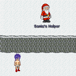 Santa's Helper In The Mana World.
